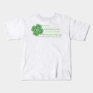 Irish Blessings Kids T-Shirt